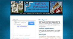 Desktop Screenshot of misterpostman-az.com