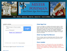 Tablet Screenshot of misterpostman-az.com